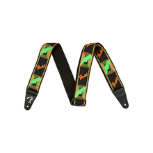 Ladda upp bild till gallerivisning, Neon Monogrammed Strap Green and Orange 2"