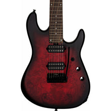 Load image into Gallery viewer, Sterling By Music Man - Richardson7 Dark Scarlet Burst Satin - Musik Utan Gränser