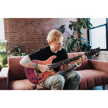Ladda upp bild till gallerivisning, SE Ed Sheeran Hollowbody Orange Tiger Smokeburst