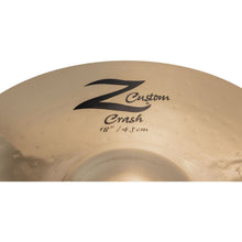 Load image into Gallery viewer, Zildjian - 18" Z Custom Crash - Musik Utan Gränser