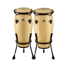 Load image into Gallery viewer, NINO89NT Wood Congas 8"+9" Natural