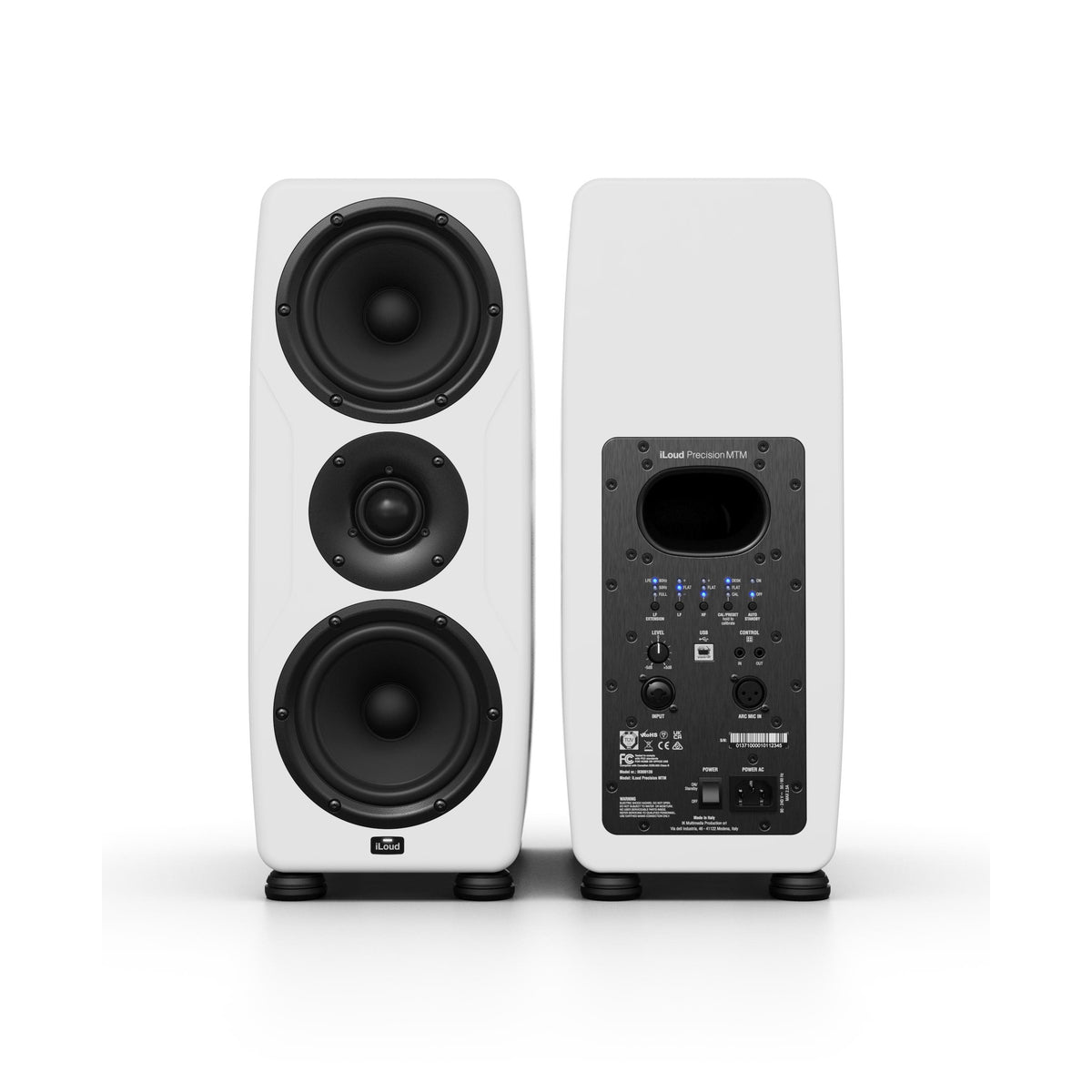 IK Multimedia - iLoud Precision MTM Single vit – Musik Utan Gränser