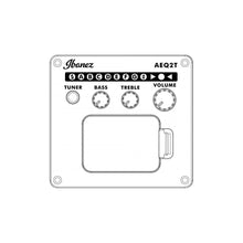 Ladda upp bild till gallerivisning, Ibanez - AEGB24E-MHS Mahogany Sunburst Open Pore - Musik Utan Gränser