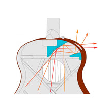Load image into Gallery viewer, Ibanez - AAM780E-NT Western gitarr m.mik. & case, Advanced Auditorium - Musik Utan Gränser