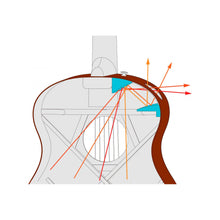 Load image into Gallery viewer, Ibanez - AE340FMH-MHS Western med mik - Musik Utan Gränser