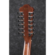 Ladda upp bild till gallerivisning, Ibanez - AE2912-LGS Natural Low Gloss 12-strängad - Musik Utan Gränser