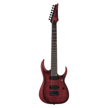Load image into Gallery viewer, RGD721FA-WUF Stained Wine Red Burst Flat