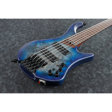 Ladda upp bild till gallerivisning, Ibanez - EHB1505-PLF Pacific Blue Burst Flat - Musik Utan Gränser