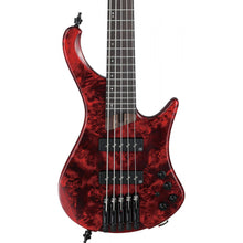 Ladda upp bild till gallerivisning, Ibanez - EHB1505-SWL Stained Wine Red Low Gloss Headless - Musik Utan Gränser