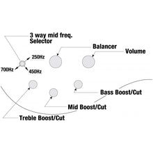 Ladda upp bild till gallerivisning, Ibanez - BTB866SC-WKL Weathered Black Low Gloss Terra Firma - Musik Utan Gränser