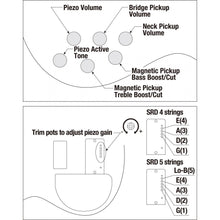 Ladda upp bild till gallerivisning, Ibanez - SRD905F-BTL. (Brown Topaz Burst Low Gloss) 5-strängad bandlös - Musik Utan Gränser