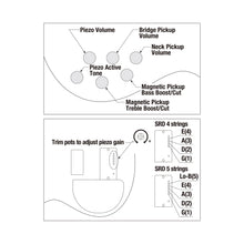 Ladda upp bild till gallerivisning, Ibanez - SRD900-CTL Cosmic Blue Starburst Low Gloss - Musik Utan Gränser