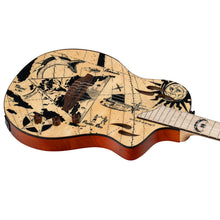 Load image into Gallery viewer, RTPG-LS2 Nylonstr. gitarr med mik, Thin body, Slim neck