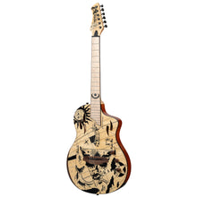 Load image into Gallery viewer, RTPG-LS2 Nylonstr. gitarr med mik, Thin body, Slim neck