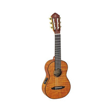 Load image into Gallery viewer, Ortega - RGLE18FMH Guitarlele, med mik & gigbag, Flamed Mahogany - Musik Utan Gränser