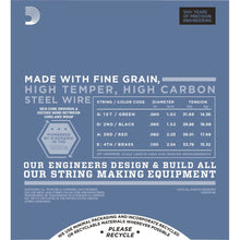 Load image into Gallery viewer, EPS190 Custom Light/Long Scale, 040-100. Pro Steels