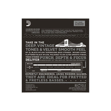 Load image into Gallery viewer, ETB92 050–105 Long Scale Black Nylon Tapewound