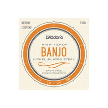 Load image into Gallery viewer, EJ63I banjosträngar Irish Tenor
