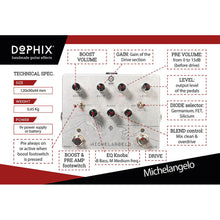 Load image into Gallery viewer, Dophix - Michelangelo Overdrive Plus - Musik Utan Gränser