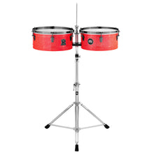 Ladda upp bild till gallerivisning, Meinl - MR1415 14'' & 15'' Manolito Rodriguez Timbales Red - Musik Utan Gränser