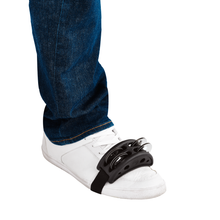 Load image into Gallery viewer, CFJS2S-BK Compact Foot Tambourine