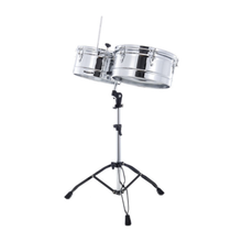 Ladda upp bild till gallerivisning, Meinl - HT1314CH 13''+14'' Timbales, Chrome - Musik Utan Gränser