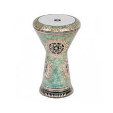 Ladda upp bild till gallerivisning, AEED4 8 3/4" Artisan Doumbek White Burl Mosaic Palacel