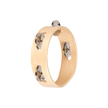 Ladda upp bild till gallerivisning, NINO941 Tamburin Wood 6" 1 row