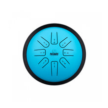 Load image into Gallery viewer, NINO - NINO981 Steel Tongue Drum Small 7'' Blue - Musik Utan Gränser