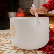 Load image into Gallery viewer, Meinl Sonic Energy - PCSB16FOL Planetary Tuned Crystal Bowl 16" Flower of Life - Musik Utan Gränser