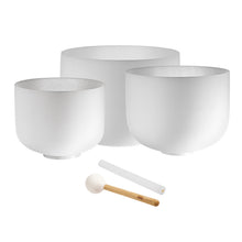 Load image into Gallery viewer, Meinl Sonic Energy - Crystal Singing Bowl Set 10G/12E/14C - Musik Utan Gränser
