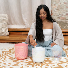 Ladda upp bild till gallerivisning, Meinl Sonic Energy - ECSBSETEBG Essence Crystal Singing Bowl Set E4/B3/G3 - Musik Utan Gränser