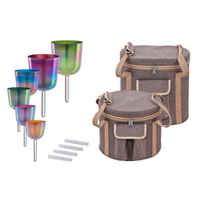 Load image into Gallery viewer, Meinl Sonic Energy - ESOLCSBSET Essence Solfeggio Crystal Singing Bowl Set - Musik Utan Gränser