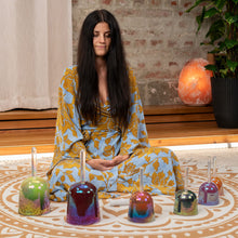 Load image into Gallery viewer, Meinl Sonic Energy - ESOLCSBSET Essence Solfeggio Crystal Singing Bowl Set - Musik Utan Gränser