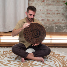 Ladda upp bild till gallerivisning, RDO15F Raindisk 15" Ocean Sound Fibbonaci Inspired Carv