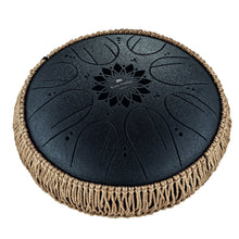 Ladda upp bild till gallerivisning, MOSTD1BK Medium Octave Steel Tongue Drum, B Minor, svart