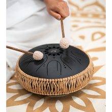 Ladda upp bild till gallerivisning, MOSTD1BK Medium Octave Steel Tongue Drum, B Minor, svart