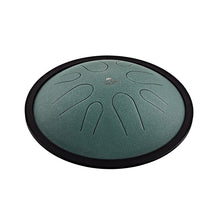 Load image into Gallery viewer, CSTD1DG Compact Steel Tongue Drum B Minor Dark Green