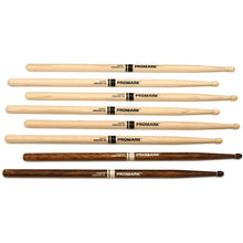 Load image into Gallery viewer, ProMark - RBH565AW-4PFG Rebound 5A, 4-Pack, 3/5A Hickory + 1/5A Firegrain - Musik Utan Gränser