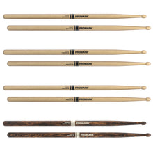 Load image into Gallery viewer, ProMark - RBH595AW-4PFG Rebound 5B, 4-Pack, 3/5B Hickory + 1/5B Firegrain - Musik Utan Gränser