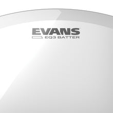 Load image into Gallery viewer, Evans - EQ3 Clear Bastrumskinn 22" BD22GB3 - Musik Utan Gränser