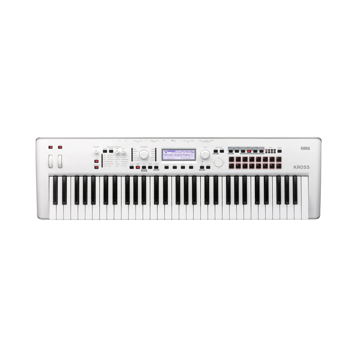 Korg - Kross2-61-WH White Limited Edition – Musik Utan Gränser