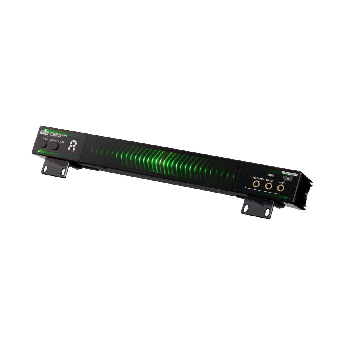 Korg - Pitchblack X Pro Rack Tuner - Musik Utan Gränser