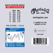 Load image into Gallery viewer, MA540PK Authentic Acoustic SP Phosphor Bronze - Light, 3 Sets