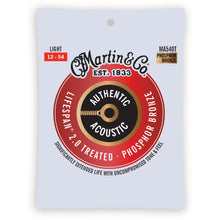 Load image into Gallery viewer, MA540T Acoustic Lifespan 2.0 Guitar Strings 92/8 Phosphor Bronze - Light