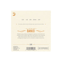 Ladda upp bild till gallerivisning, D'Addario - EJ61 banjosträngar 5-strängad - Musik Utan Gränser