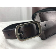 Load image into Gallery viewer, FPB05 Axelband Mörkbrunt läder
