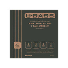 Load image into Gallery viewer, Kala - Silver-Plated Nylon Core Round Wound U•BASS® 4-String Set - Musik Utan Gränser