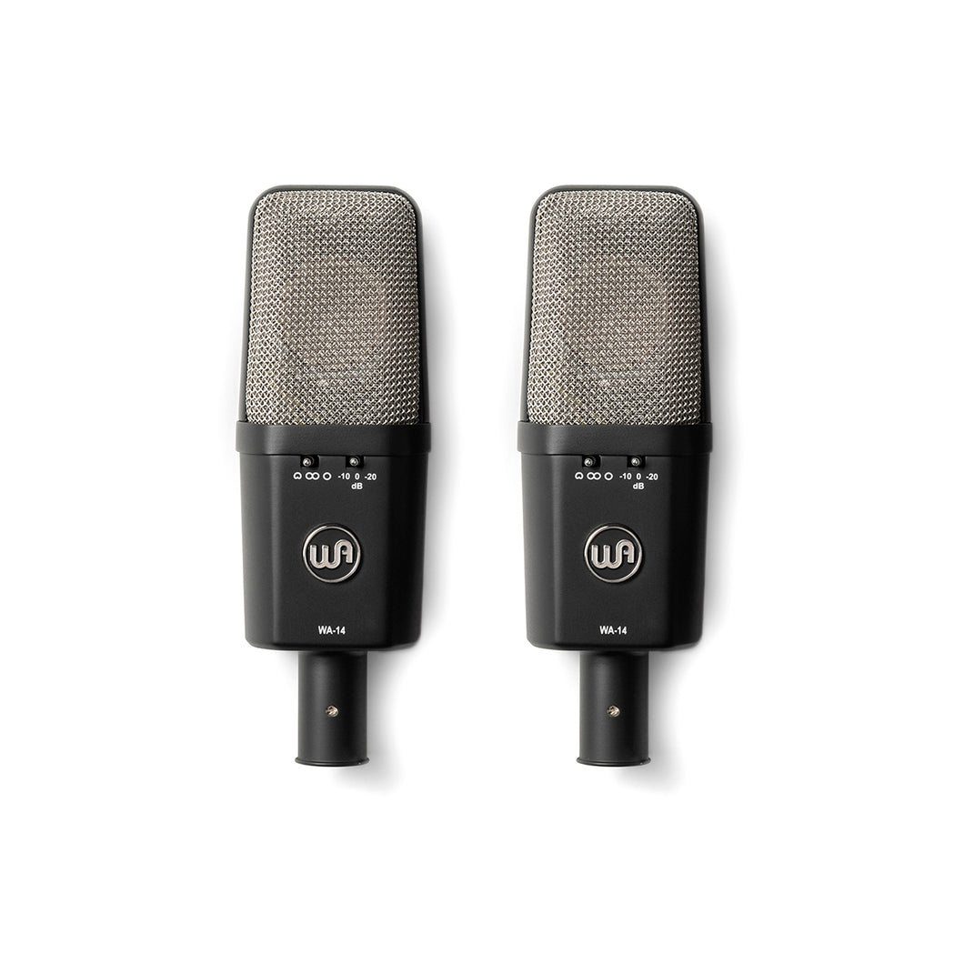 WA-14SP Large-Diaphragm Condenser Microphone Stereo Pair