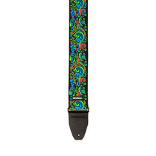 Load image into Gallery viewer, JH27 Jimi Hendrix Blacklight Love Drops Blue Strap